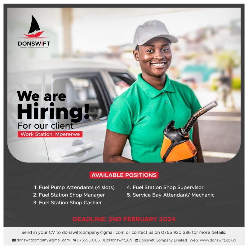 Jobs at DONSWIFT2